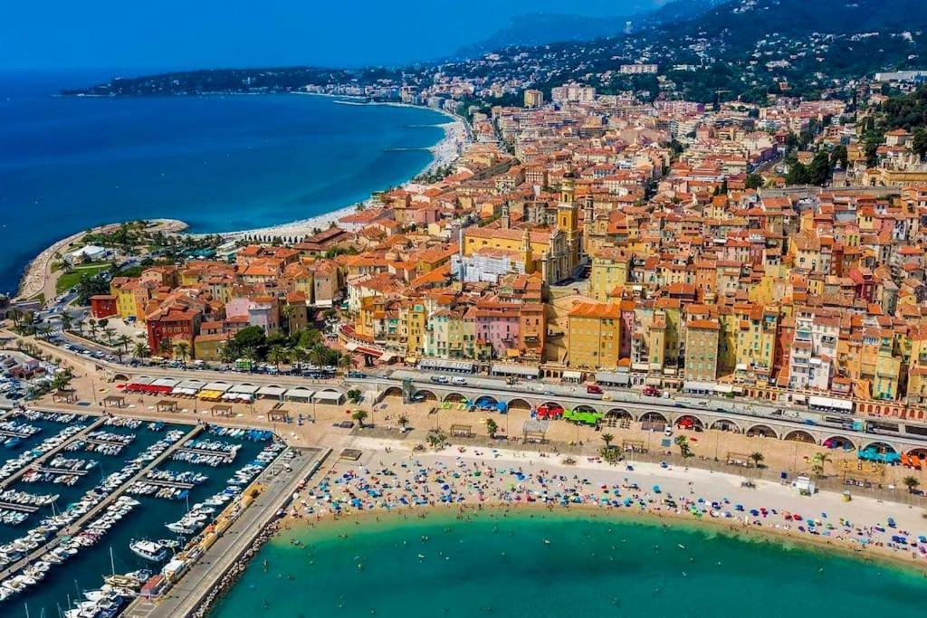 Menton Carre D'Or - Private Garage Leilighet Eksteriør bilde